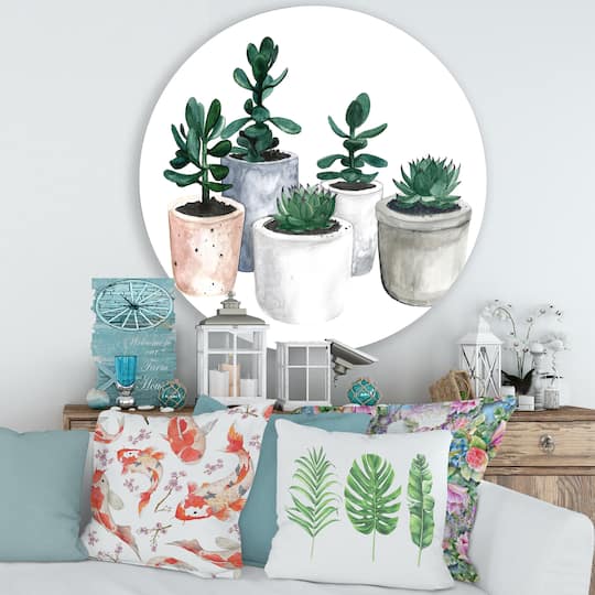 Designart - Cactus and Succulent House Plants VI